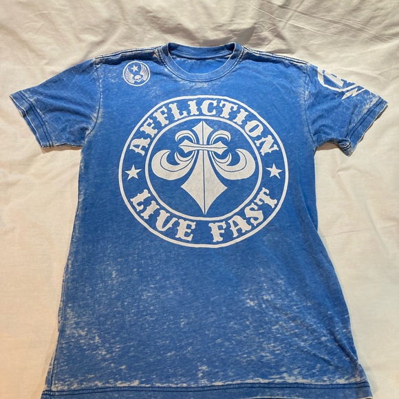 Vintage Affliction, Live Fast T-shirt! Size large, made in the USA! - Picture 1 of 7